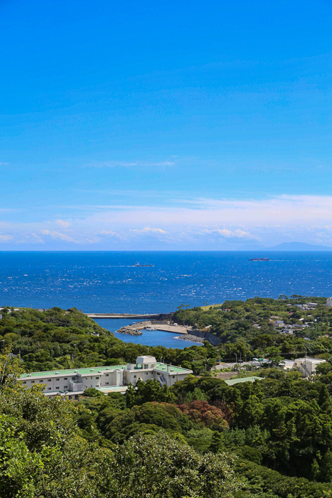 伊豆大島の海